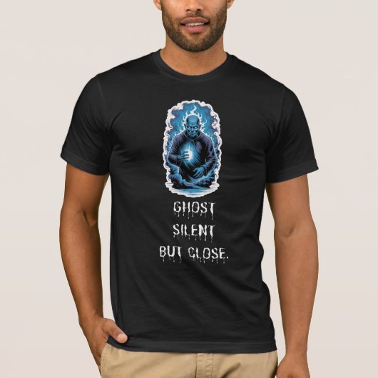 ゴースト サイレント・ブット・クローズ Tシャツ (正面)