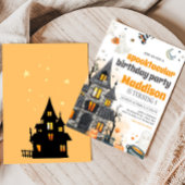 ゴースト・スペクタキュラー ハロウィン誕生日パーティー 招待状