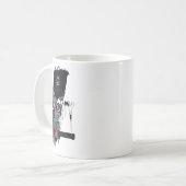 ゴースト・ダディのナイフ コーヒーマグカップ (正面左)