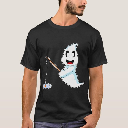 ゴースト ハロウィン フィッシャー Tシャツ (正面)