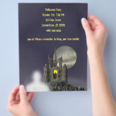 ゴースト - ハロウィン フライヤー (手)