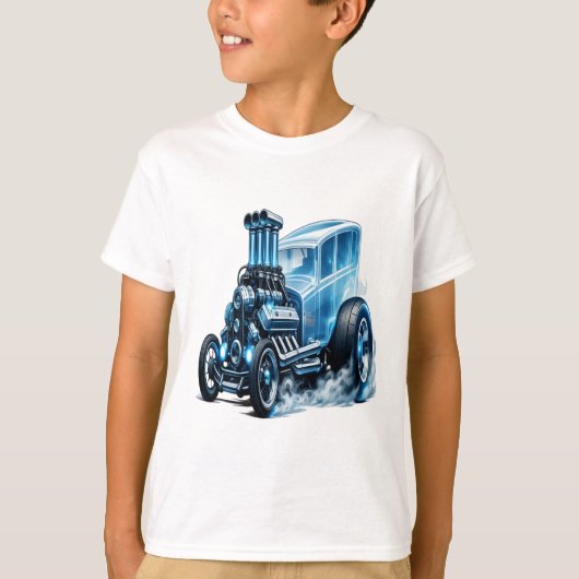 ゴースト・ホット・ロッド Tシャツ (正面)