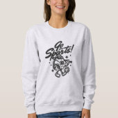 ゴースポーツチームママレトロカスタム姓 スウェットシャツ (正面)