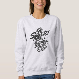 ゴースポーツチームママレトロカスタム姓 スウェットシャツ