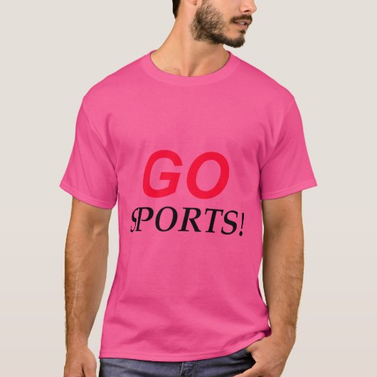 ゴースポーツファン Tシャツ (正面)