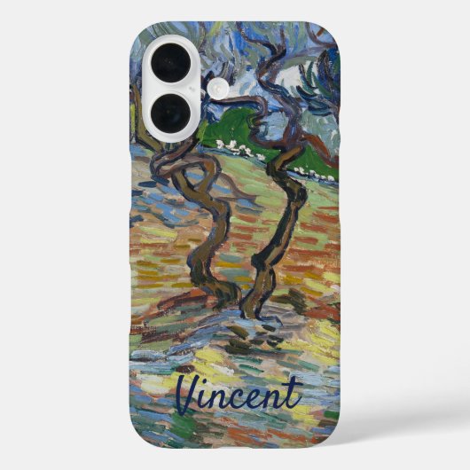 ゴーセマネの園、オリーブ山のヴァン・ゴッホ Case-Mate iPhoneケース (裏面)