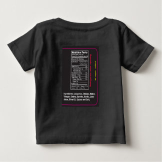 ゴーソースベビーTシャツブラック ベビーTシャツ
