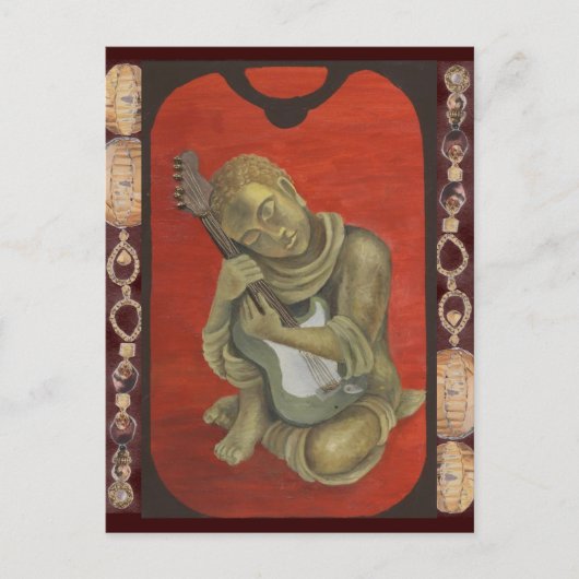 ゴータマと彼のギター ポストカード (正面)