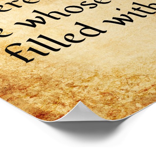 ゴータマブッダやる気を起こさせる引用文 ポスター (角)