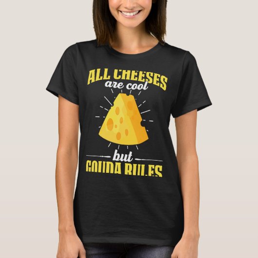ゴーダチーズゴーダファンオランダチェ Tシャツ (正面)