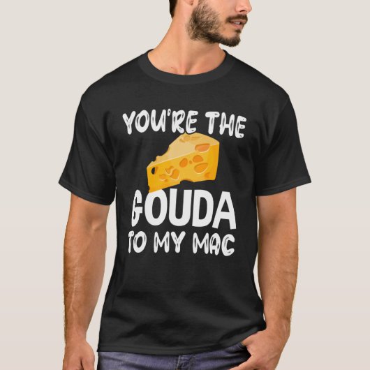 ゴーダチーズ私のMac Tシャツ (正面)