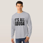 ゴーダチーズTシャツ Tシャツ (正面フル)