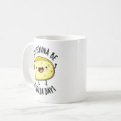 ゴーダデイチーズパおもしろいンだ コーヒーマグカップ (正面左)