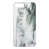 ゴーダフォス 滝 冬 アイスランド Case-Mate iPhoneケース (裏面)
