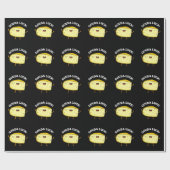 ゴーダラッキーチーズパおもしろいン ラッピングペーパー (フラット)