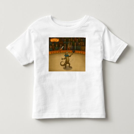 ゴーディー、オオトカゲのジュグラー トドラーTシャツ (正面)