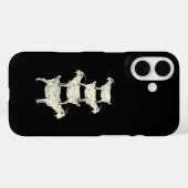 ゴートレトロ Case-Mate iPhoneケース (裏面 (横))