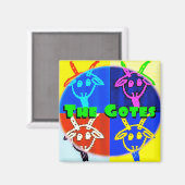 ゴート磁石 マグネット (正面/裏面)