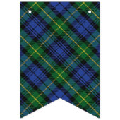 ゴードンの一族のタータンチェックのスコットランドの家 バンティングフラッグ (第3の旗)