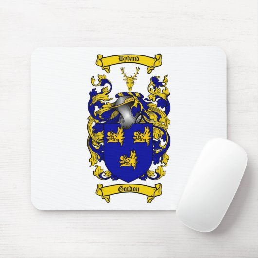 ゴードンの家紋-ゴードンの紋章付き外衣 マウスパッド (マウス)