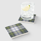 ゴードンの服のタータンチェック格子縞の石のコースター ストーンコースター (横)
