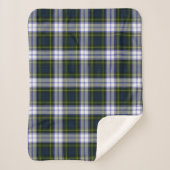 ゴードンの服の格子縞のSherpa毛布 シェルパブランケット (正面)