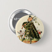 ゴードンの高地居住者-パイパー 缶バッジ (正面&裏面)