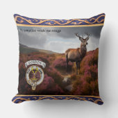 ゴードンクランバッジ&スタパーソナライズされたグ クッション (正面)