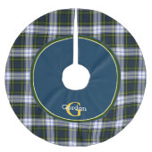 ゴードンスタイリッシュドレスタータンチェック格子柄のスカート ブラッシュドポリエステルツリースカート (正面)