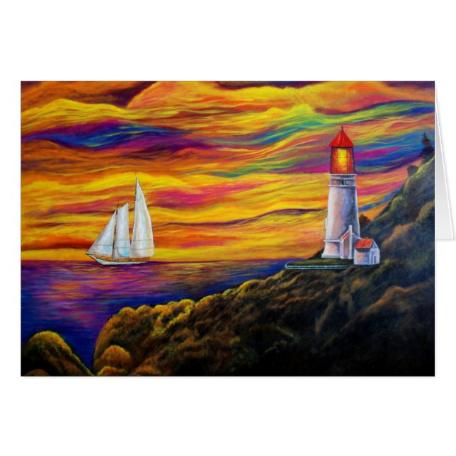 ゴードンズライトハウスカード (正面横)