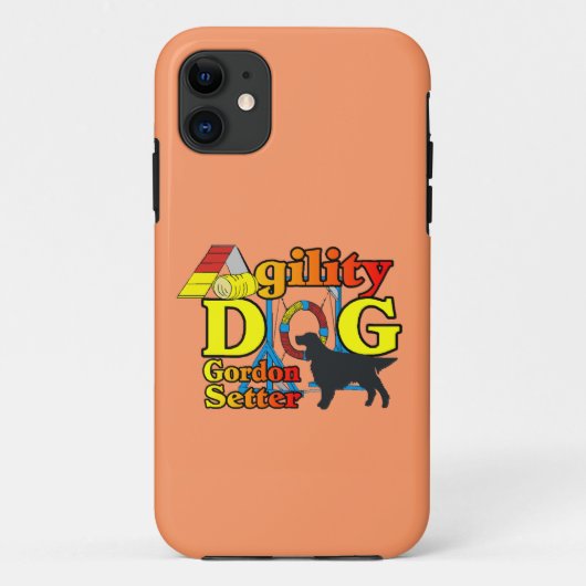 ゴードンセッターの機敏性 Case-Mate iPhoneケース (裏面)