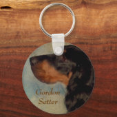 ゴードンセッターキーチェーン キーホルダー (正面)