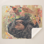 ゴードンセッタータペストリーコーヒーマグ装飾用クッションBev シェルパブランケット (正面(横))