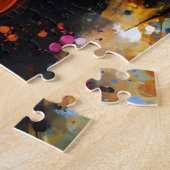 ゴードンセッタードッグアクリルプリント | カラフル ジグソーパズル (側面)