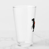 ゴードンセッタードッグブリードボヘミアンフローラシルエット タンブラーグラス (右)