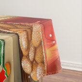 ゴードンセッターホリデーベーキング:フェスティバルクリスマス テーブルクロス (インサイチュ)