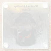 ゴードンセッター ガラスコースター (裏面)