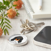 ゴードンセッター キーホルダー (側面)