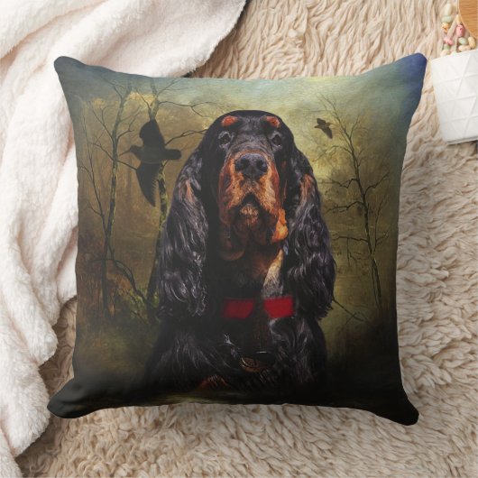 ゴードンセッター クッション (ブランケット)