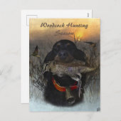 ゴードンセッター シーズンポストカード (正面/裏面)