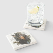 ゴードンセッター ストーンコースター (横)