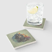 ゴードンセッター ストーンコースター (横)