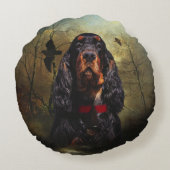 ゴードンセッター ラウンドクッション (裏面)