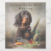 ゴードンセッター ワインラベル (シングルラベル)