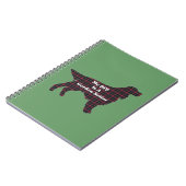 ゴードンセッターBFF ノートブック (左側)