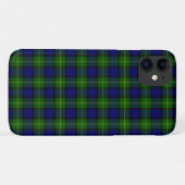 ゴードンタータンチェックブルーグリーンプレイド Case-Mate iPhoneケース (裏面(横))
