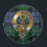 ゴードンタータンチェック&バッジ ダーツボード<br><div class="desc">ゲームやギフトに最適。「デザインの編集」ボタンを使用し、このデザインを1000以上の製品のいずれかに移違う動する。写真とカスタマイズ文字を追加してギフトを作成するユニークは、家族の懇親会やハイランドゲームでヒットすることを確認する。</div>