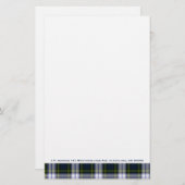 ゴードンドスタイリッシュレスプレイドカスタム文具 便箋 (正面/裏面)