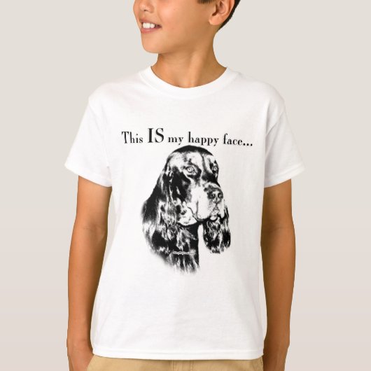 ゴードンハッピー顔 Tシャツ (正面)