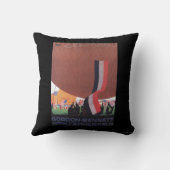 ゴードンベネットの熱気球の競争 クッション (裏面)